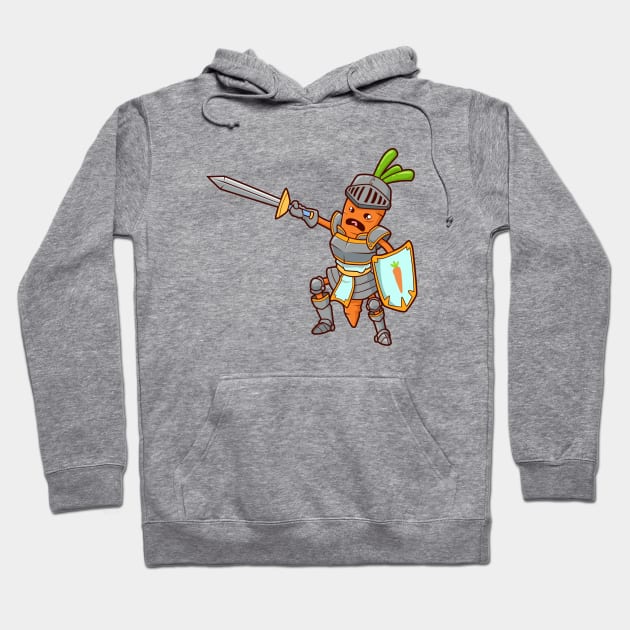 Roleplay character - Fighter - Carrot Hoodie by Modern Medieval Design